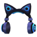 Blue Cat Ear Headphones